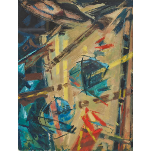 JEAN BERTHOLLE : Composition (DOBIASCHOFSKY AUKTIONEN AG)