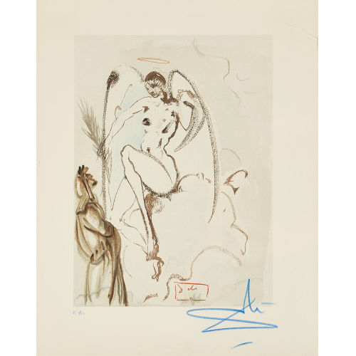 SALVADOR DAL� : 'Der Erzengel Garbriel' (DOBIASCHOFSKY AUKTIONEN AG)