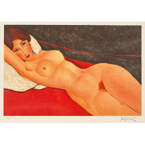 AMEDEO MODIGLIANI : Nude (DOBIASCHOFSKY AUKTIONEN AG)