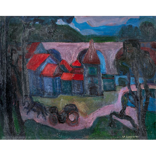 CHRISTIANE ZUFFEREY : 'Le Pont de Berne' (DOBIASCHOFSKY AUKTIONEN AG)