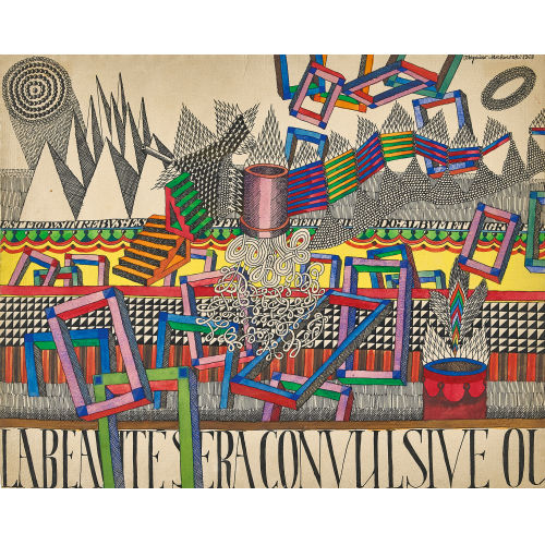 ZBIGNIEW MAKOWSKI : 'La beaut� sera CONVULSIVE ou' (DOBIASCHOFSKY AUKTIONEN AG)