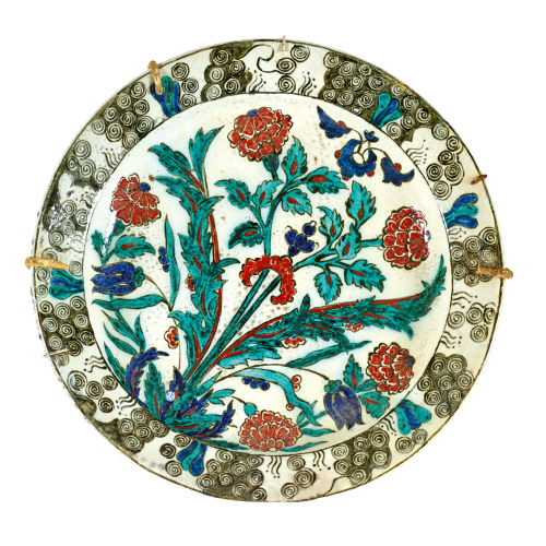 TELLER : T�rkei, Iznik, Ende 16. Jh (DOBIASCHOFSKY AUKTIONEN AG)