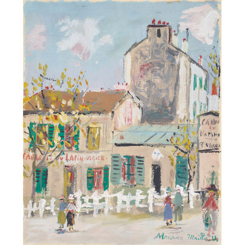 MAURICE UTRILLO : 'Le Lapin Aigle' (DOBIASCHOFSKY AUKTIONEN AG)