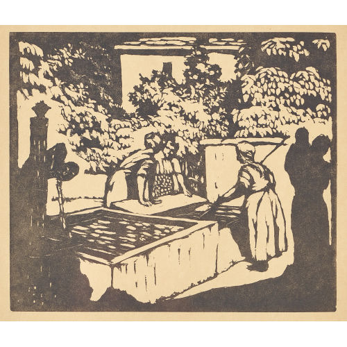 GIOVANNI GIACOMETTI : 'Frauen am Brunnen' (DOBIASCHOFSKY AUKTIONEN AG)