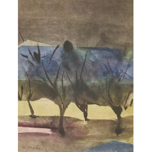 ALBERT CHAVAZ : Paysage (DOBIASCHOFSKY AUKTIONEN AG)