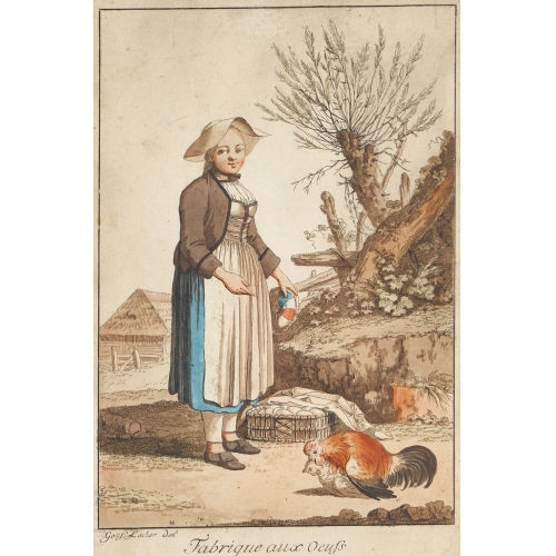 GOTTFRIED LOCHER : 'Fabrique aux Oeufs' (DOBIASCHOFSKY AUKTIONEN AG)