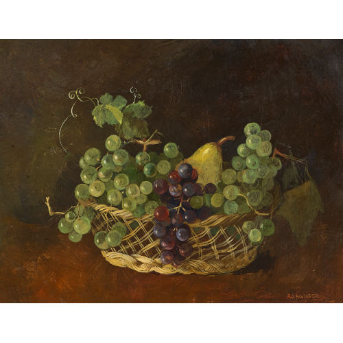 REN�E YOLANDA HAUSER : 'La corbeille de raisins' (DOBIASCHOFSKY AUKTIONEN AG)
