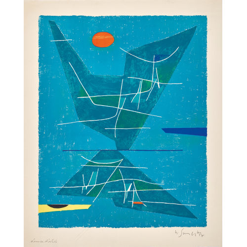 GUSTAVE SINGIER : 'Mer - espace - reflet' (DOBIASCHOFSKY AUKTIONEN AG)