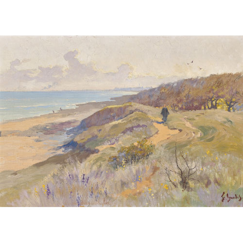 FERNAND GAULIS : Au bord de la mer (DOBIASCHOFSKY AUKTIONEN AG)