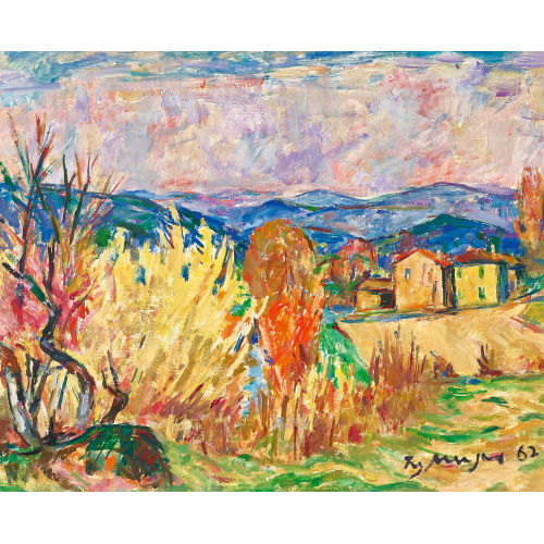 FRITZ MEIJER : Tessiner Landschaft (DOBIASCHOFSKY AUKTIONEN AG)