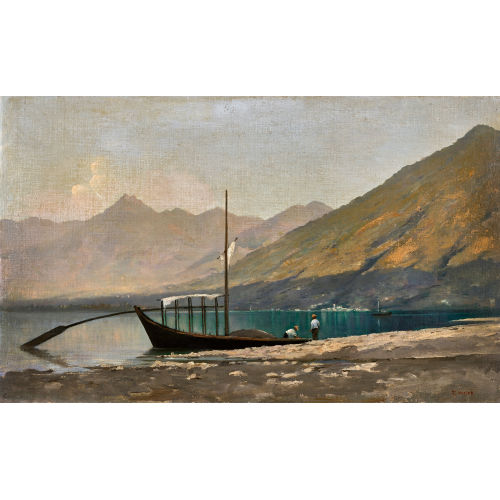FRAN�OIS BOCION : 'Lac Majeur' (DOBIASCHOFSKY AUKTIONEN AG)