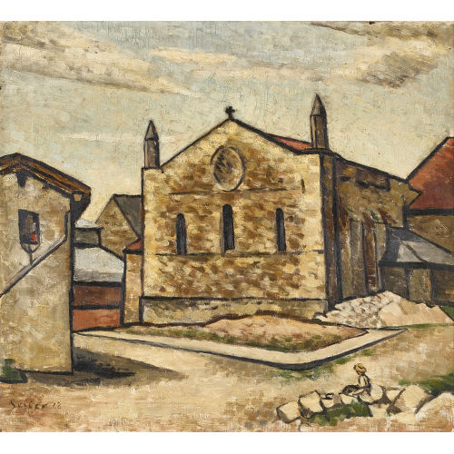 HANS SEILER : La coll�giale de Saint-Junien (DOBIASCHOFSKY AUKTIONEN AG)