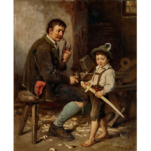RUDOLF EPP : Der stolze Knabe (DOBIASCHOFSKY AUKTIONEN AG)