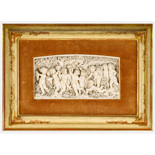 ELFENBEIN-RELIEF : Wohl Deutschland, 2. H�lfte 19. Jh (DOBIASCHOFSKY AUKTIONEN AG)