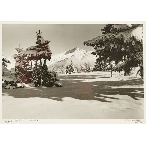 JACQUES NAEGELI : 'Eggli Gifferhorn Gstaad' (DOBIASCHOFSKY AUKTIONEN AG)