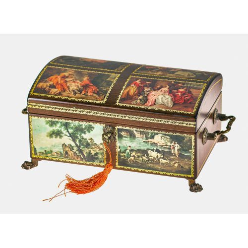 WALZENSPIELDOSE : Sainte-Croix, 2. H�lfte 20. Jh. (Reuge) (DOBIASCHOFSKY AUKTIONEN AG)