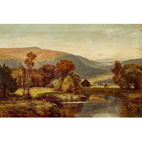 BENJAMIN WILLIAM LEADER : 'At Capel Curig, N. Wales' (DOBIASCHOFSKY AUKTIONEN AG)