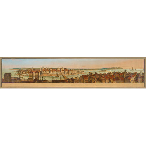 FRIEDRICH SALATH� : Panorama von Pernambuco, Brasilien (DOBIASCHOFSKY AUKTIONEN AG)