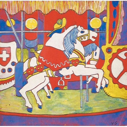 VICTOR SURBEK : Karussellpferd (DOBIASCHOFSKY AUKTIONEN AG)