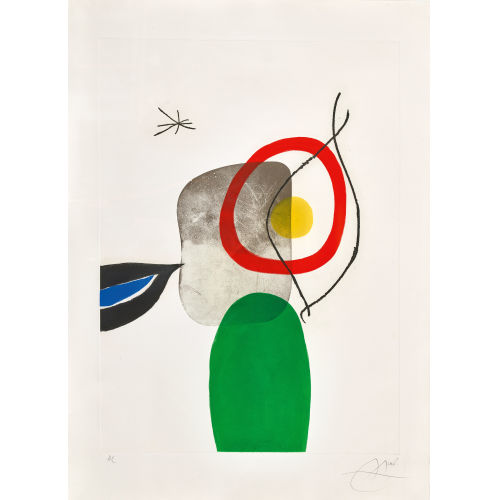 JOAN MIR : 'Tir  l'Arc' (DOBIASCHOFSKY AUKTIONEN AG)