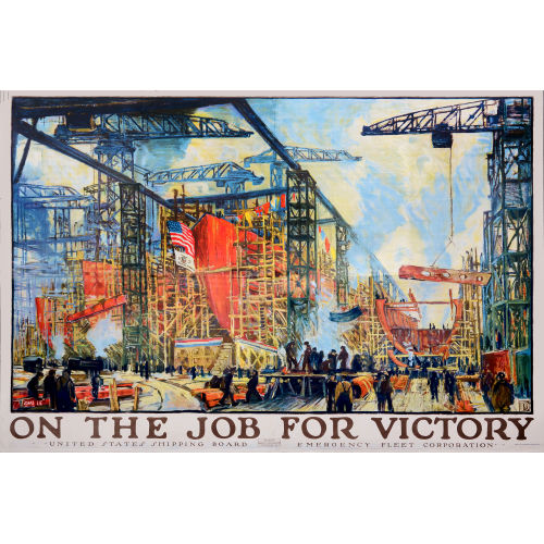JONAS LIE : 'On the Job for Victory' (DOBIASCHOFSKY AUKTIONEN AG)