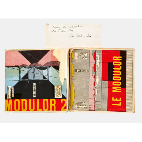 CHARLES-�DOUARD) LE CORBUSIER (EIGTL. JEANNERET : 'Modulor' und 'Modulor 2' (DOBIASCHOFSKY AUKTIONEN AG)