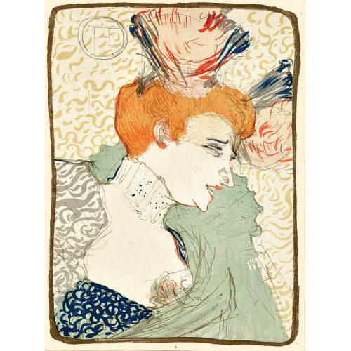 HENRI DE TOULOUSE-LAUTREC : 'Mademoiselle Marcelle Lender, en Buste' (DOBIASCHOFSKY AUKTIONEN AG)