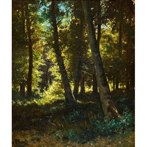 19. JH. FRANKREICH : Waldlichtung (DOBIASCHOFSKY AUKTIONEN AG)