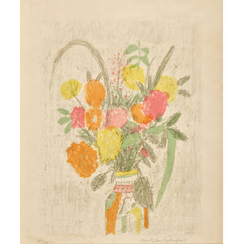 MAX PEIFFER-WATENPHUL : 'Blumen in chinesischer Vase' (DOBIASCHOFSKY AUKTIONEN AG)