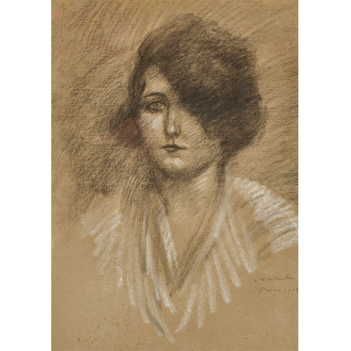 TH�OPHILE-ALEXANDRE STEINLEN : Femme (DOBIASCHOFSKY AUKTIONEN AG)