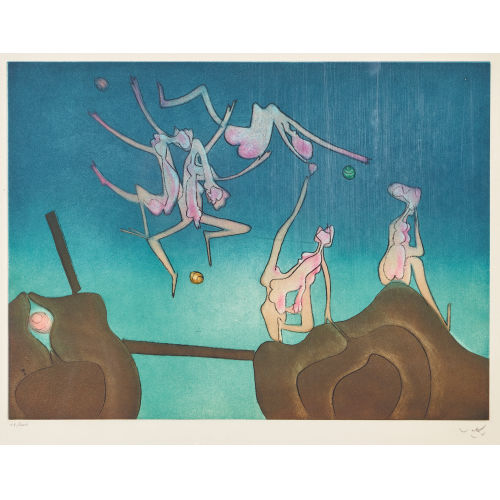 ROBERTO (MATTA ECHAUREN MATTA : 'Affiche pour l'exposition Matta' (DOBIASCHOFSKY AUKTIONEN AG)