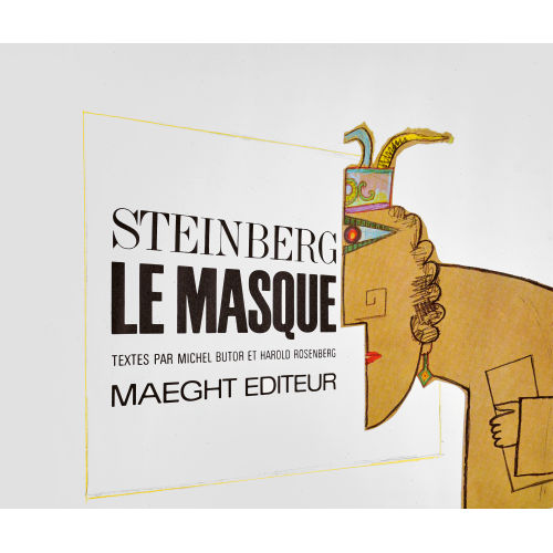 SAUL STEINBERG : 'Le Masque' (DOBIASCHOFSKY AUKTIONEN AG)