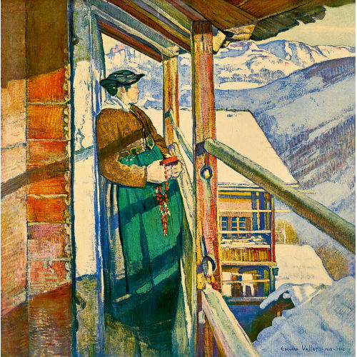�DOUARD VALLET : 'Sonntagmorgen' (DOBIASCHOFSKY AUKTIONEN AG)