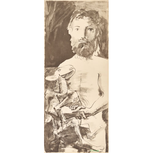 PABLO PICASSO : 'Johannes der T�ufer' (DOBIASCHOFSKY AUKTIONEN AG)