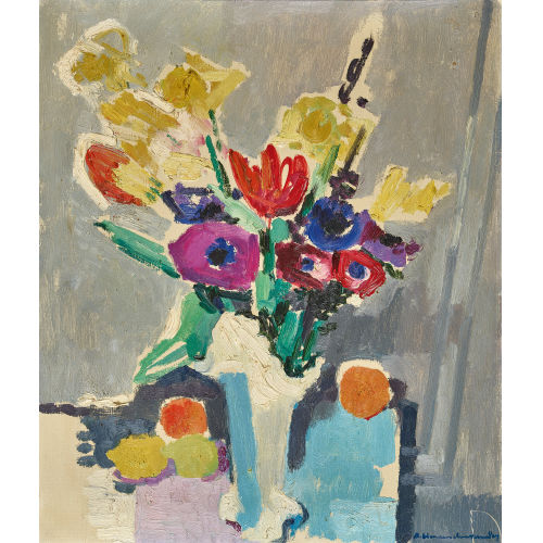 ALBERT NEUENSCHWANDER : 'Un bouquet de P�ques' (DOBIASCHOFSKY AUKTIONEN AG)