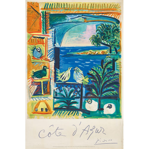 PABLO PICASSO : 'C�te d'Azur' (DOBIASCHOFSKY AUKTIONEN AG)