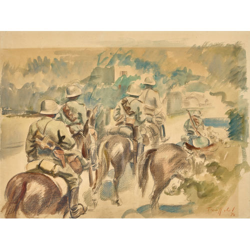 FRIEDRICH TRAFFELET : 'Patrouille' (DOBIASCHOFSKY AUKTIONEN AG)