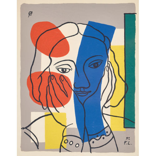FERNAND L�GER : 'Portrait de femme' (DOBIASCHOFSKY AUKTIONEN AG)
