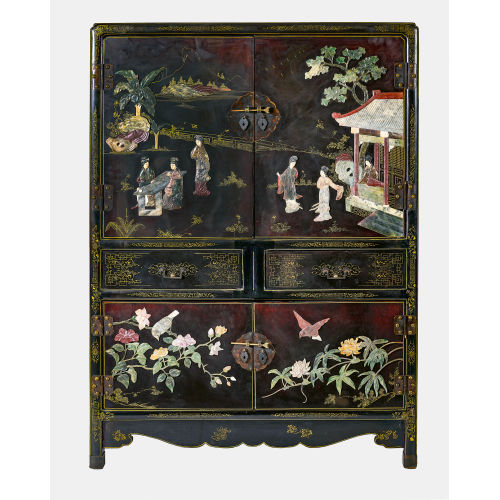 LACKSCHRANK : China, 20. Jh (DOBIASCHOFSKY AUKTIONEN AG)