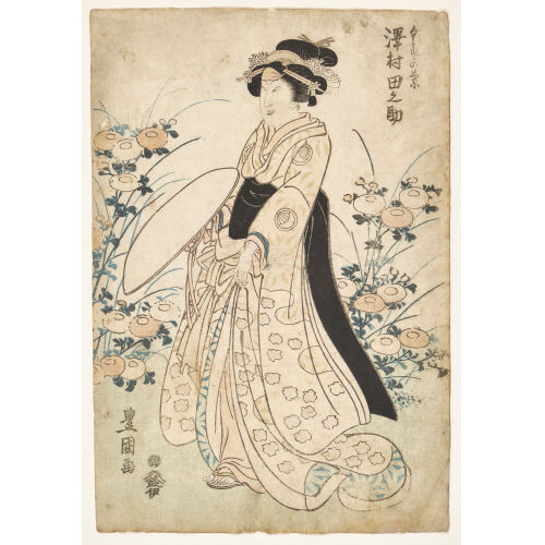 TOYOKUNI (TOYOKUNI I) UTAGAWA : Der Schauspieler Sawamura Tanosuke (DOBIASCHOFSKY AUKTIONEN AG)