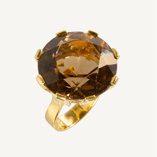 RAUCHQUARZ-RING : (DOBIASCHOFSKY AUKTIONEN AG)