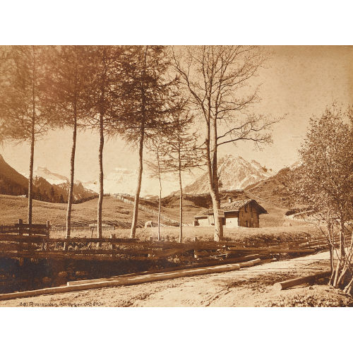 EMANUEL GYGER : 'Bei Adelboden' (DOBIASCHOFSKY AUKTIONEN AG)