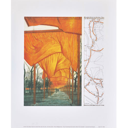 CHRISTO UND JEANNE-CLAUDE) CHRISTO & JEANNE-CLAUDE (JAVACHEFF : 'The Gates' (DOBIASCHOFSKY AUKTIONEN AG)