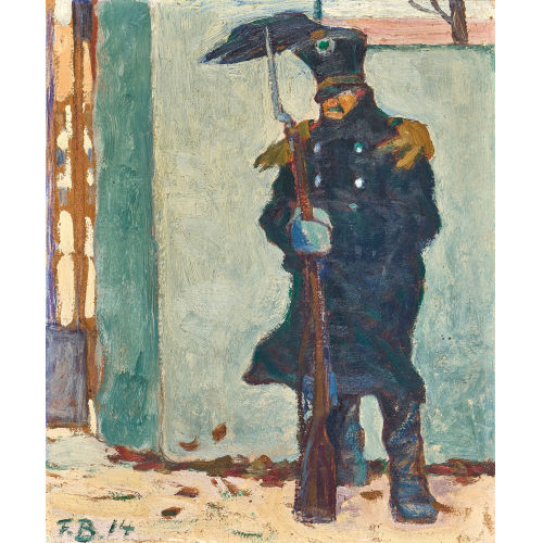 FRITZ BOSCOVITS : 'Wache' (DOBIASCHOFSKY AUKTIONEN AG)