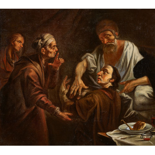 GIOACCHINO ASSERETO : Die Segnung Jakobs (DOBIASCHOFSKY AUKTIONEN AG)