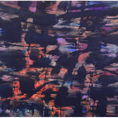 ALFRED MANESSIER : 'Nocturne' (DOBIASCHOFSKY AUKTIONEN AG)