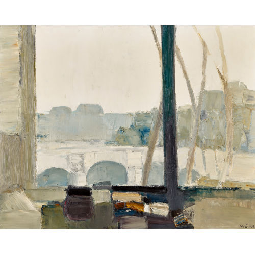 ROGER M�HL : 'La fen�tre: Vue sur le Pont-Neuf' (DOBIASCHOFSKY AUKTIONEN AG)