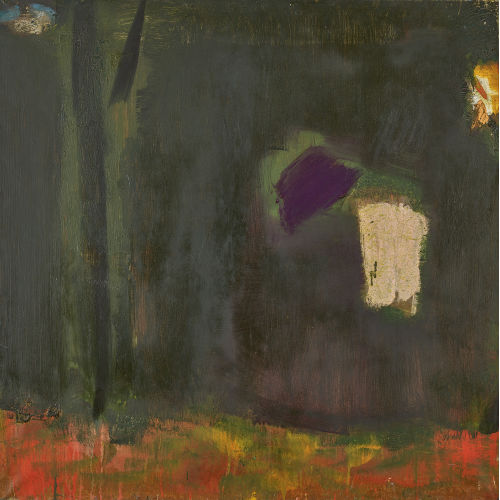 OLIVIER DEBR : 'Tache violette du soir au jardin' (DOBIASCHOFSKY AUKTIONEN AG)