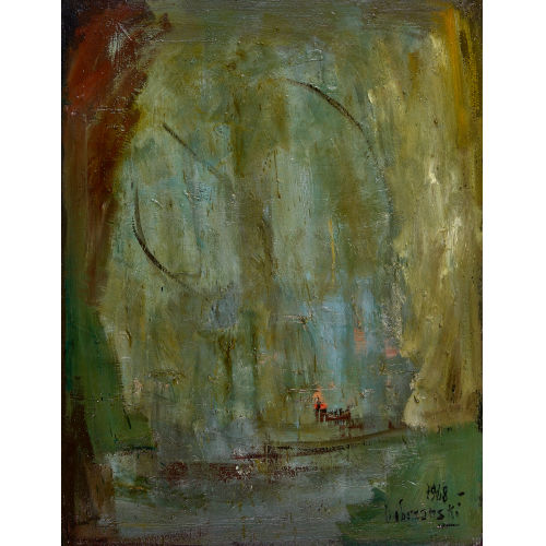 EDMONDO DOBRZANSKI : 'Raum - (Spazio)' (DOBIASCHOFSKY AUKTIONEN AG)