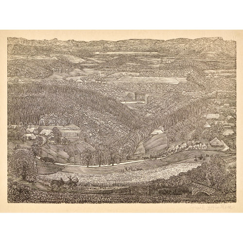 EMIL ZBINDEN : 'Berner Landschaft' (DOBIASCHOFSKY AUKTIONEN AG)